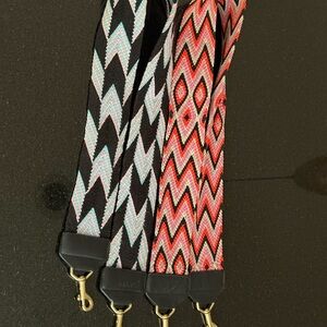 Colorful Patterned Bag Straps